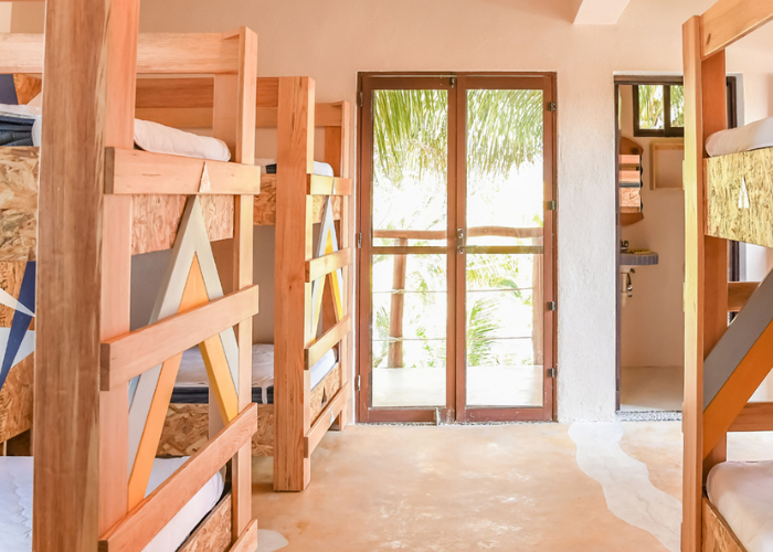 Dormitorio al mejor precio | Hostel Tribu| Holbox Mexico